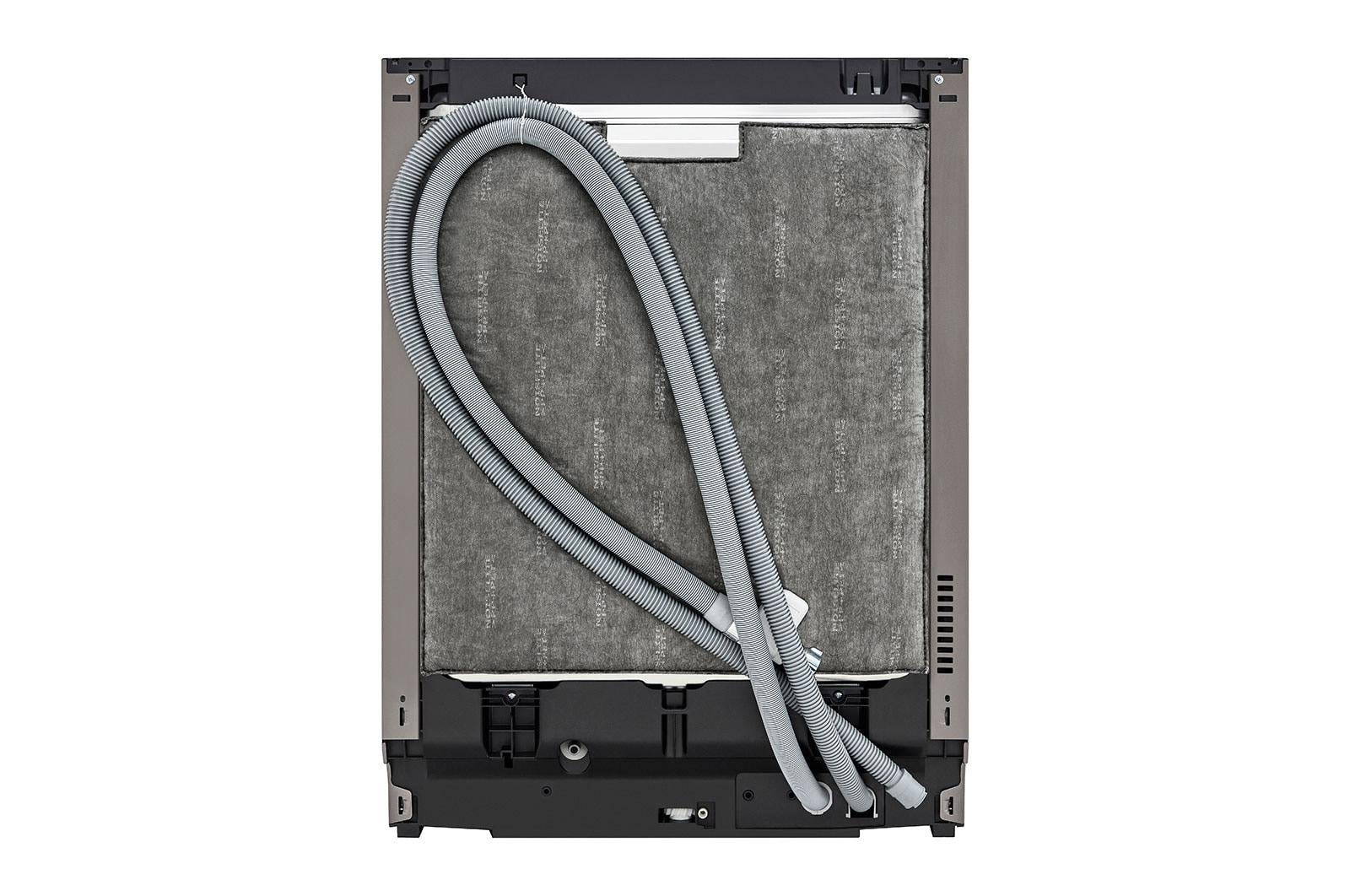LG QuadWash™ Diskmaskin (Platinum Silver), Energiklass D, Auto Open Dry funktion och Smart Diagnosis™ med Wi-Fi, DU325FP