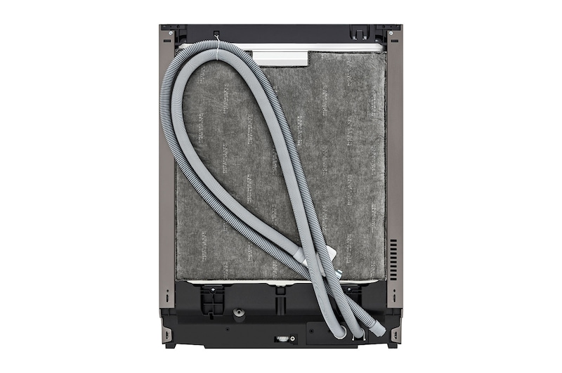 LG QuadWash™ Diskmaskin (Platinum Silver), Energiklass D, Auto Open Dry funktion och Smart Diagnosis™ med Wi-Fi, DU325FP