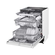 LG QuadWash™ Diskmaskin (Vit), Energiklass D, Auto Open Dry funktion och Smart Diagnosis™ med Wi-Fi, DU325FW
