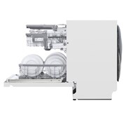 LG QuadWash™ Diskmaskin (Vit), Energiklass D, Auto Open Dry funktion och Smart Diagnosis™ med Wi-Fi, DU325FW