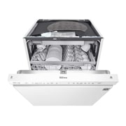 LG QuadWash™ Diskmaskin (Vit), Energiklass D, Auto Open Dry funktion och Smart Diagnosis™ med Wi-Fi, DU325FW