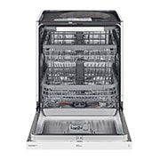 LG QuadWash™ Diskmaskin (Vit), Energiklass C, Auto Open Dry funktion och Smart Diagnosis™ med Wi-Fi, DU355FW