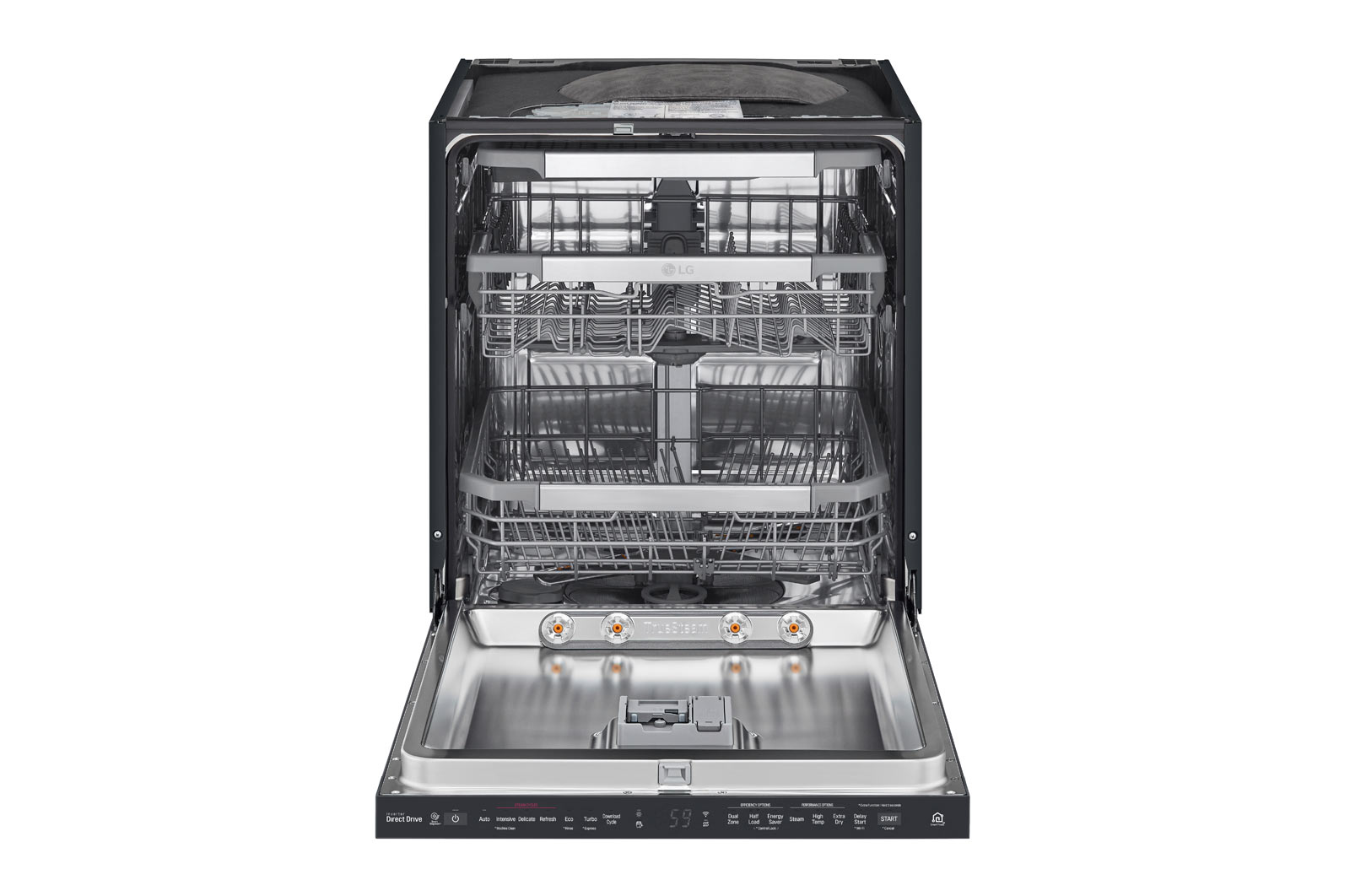 LG QuadWash™ Steam Diskmaskin med Auto Open Dry funktion och Wi-Fi, DU517HMS