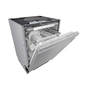LG QuadWash™ Steam Diskmaskin (Noble Steel), Energiklass D, Auto Open Dry funktion och Smart Diagnosis™ med Wi-Fi, SDU527HS