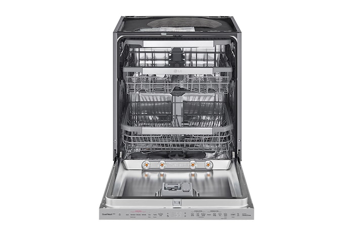 LG QuadWash™ Steam Diskmaskin (Noble Steel), Energiklass C, Auto Open Dry funktion och Smart Diagnosis™ med Wi-Fi, SDU557HS