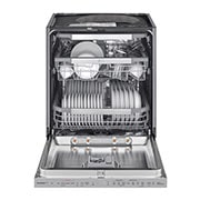 LG QuadWash™ Steam Diskmaskin (Noble Steel), Energiklass C, Auto Open Dry funktion och Smart Diagnosis™ med Wi-Fi, SDU557HS