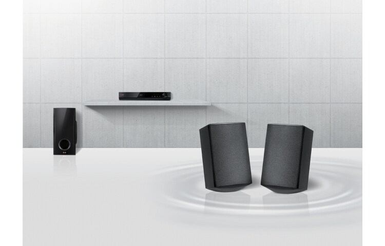 LG 2.1-kanals 3D-hemmabiosystem. SMART Blu-Ray med DLNA. 5 sekunders starttid., BH4030CN