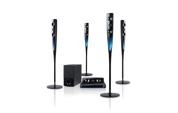 LG 5.1 Blu-ray hemmabiosystem med YouTube, HB954PB