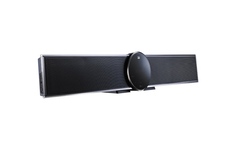LG Blu-ray soundbar med 3D-funktion och trådlösa anslutningsmöjligheter., HLX55W