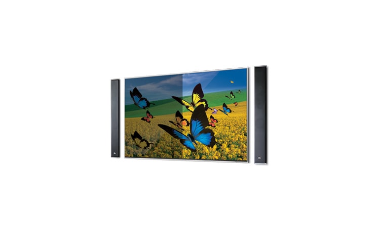 LG 5.1 3D hemmabiosystem med supertunna högtalare som kan väggmonteras., HX995TZ