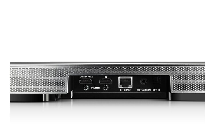 LG Music Flow LAS855M Curved Wireless Sound Bar, LAS855M