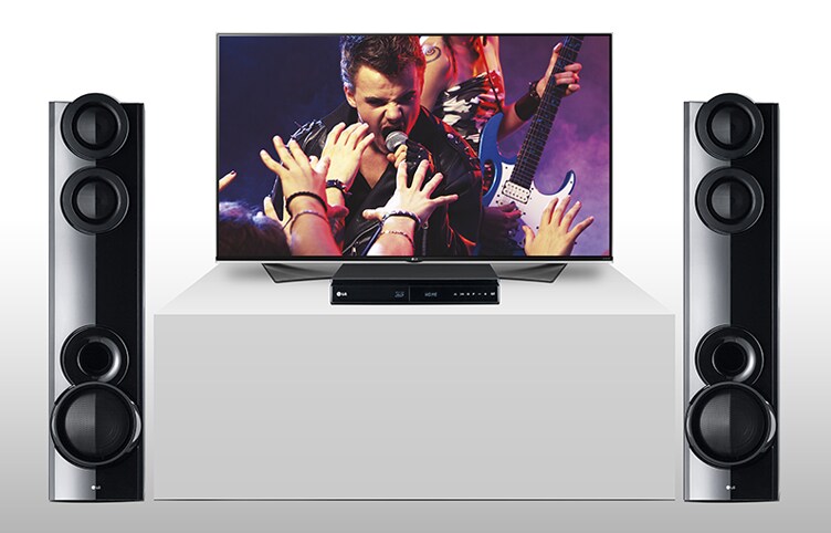 LG 3D Blu-ray™-/DVD-hemmabiosystem, LHB675