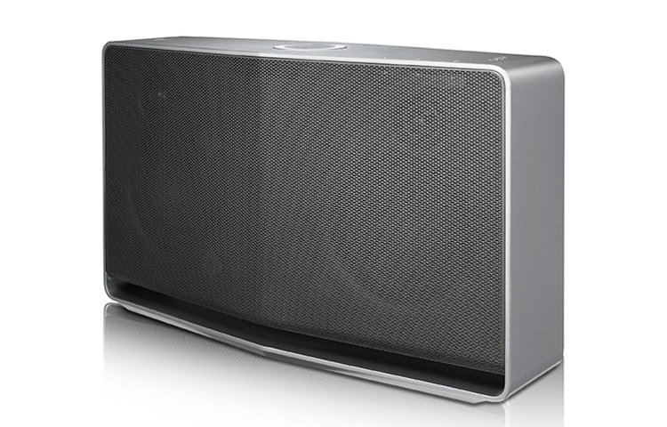 Vy framifrån av LG Music Flow SMART Hi-Fi AUDIO Wireless Multi-room NP8740