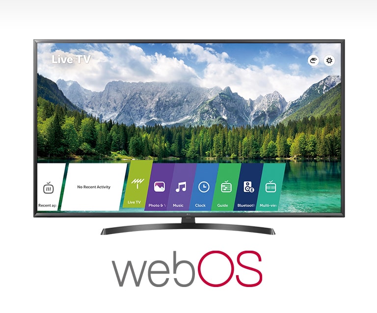 Smart TV med LG WebOS 4.01