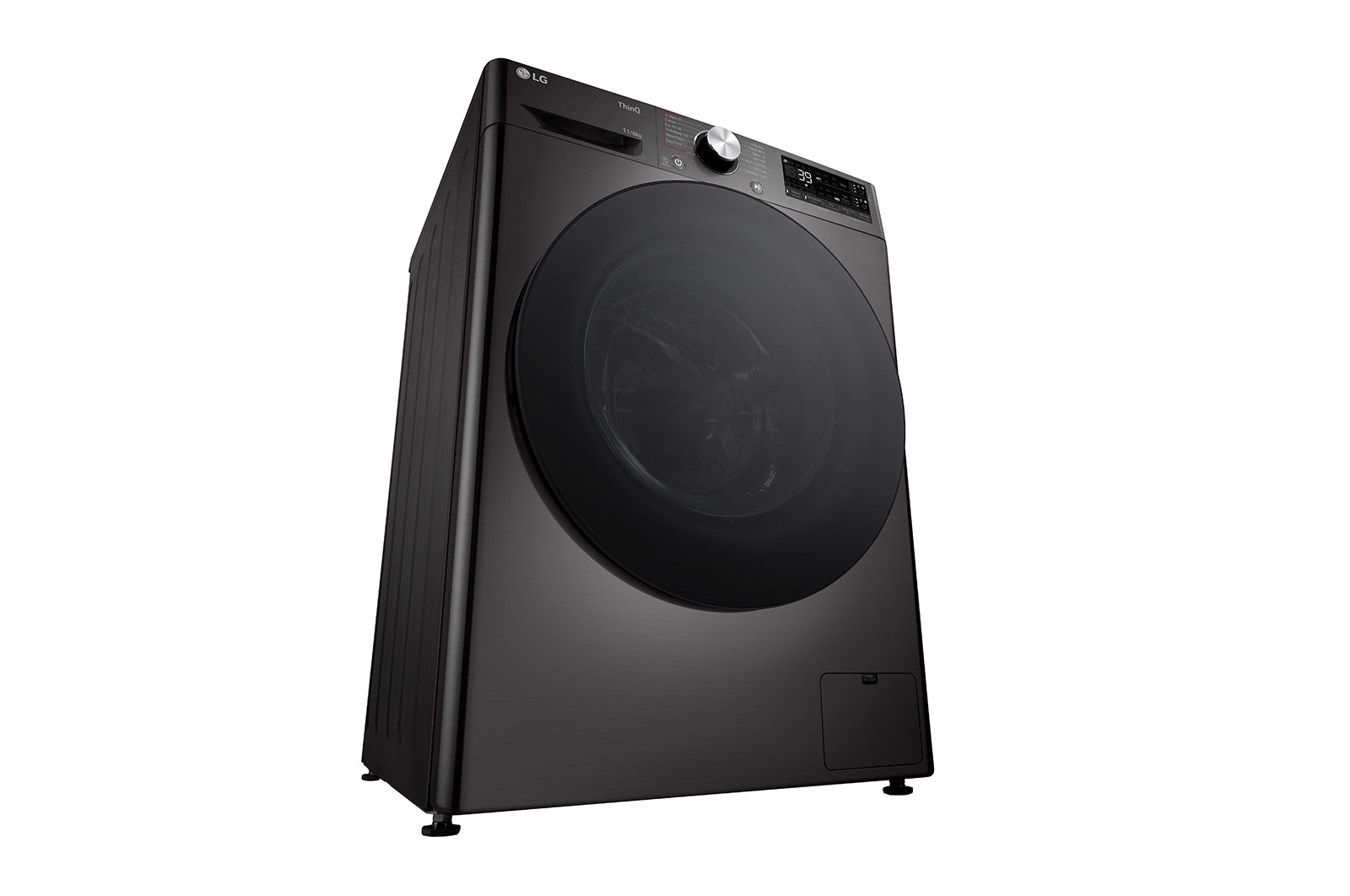 LG 11 kg / 6 kg Tvättmaskin/Torktumlare(Svart) - Auto Dose, Steam, Energiklass A/D, TurboWash™360, AI DD™, Smart Diagnosis™ med Wi-Fi, CV94E7S2QA