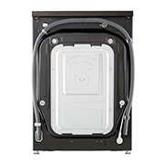 LG 11 kg / 6 kg Tvättmaskin/Torktumlare(Svart) - Auto Dose, Steam, Energiklass A/D, TurboWash™360, AI DD™, Smart Diagnosis™ med Wi-Fi, CV94E7S2QA