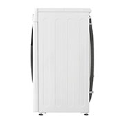 LG Slim 8 kg / 5 kg Tvättmaskin/Torktumlare(Vit) - Steam, Energiklass A/E, AI DD™, Smart Diagnosis™, 47,5cm djup, F2DV707S2W1