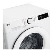 LG Slim 8 kg / 5 kg Tvättmaskin/Torktumlare(Vit) - Steam, Energiklass A/E, AI DD™, Smart Diagnosis™, 47,5cm djup, F2DV707S2W1