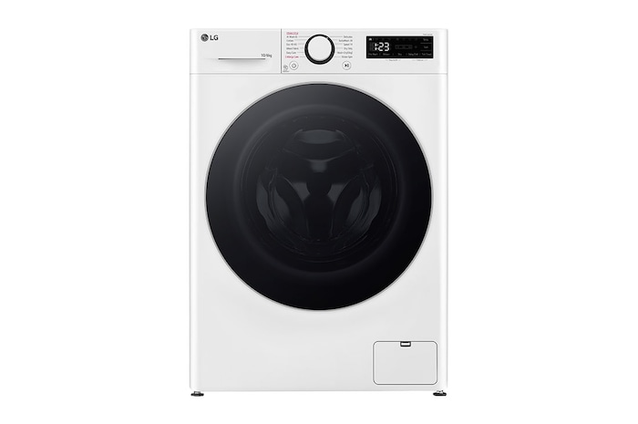 LG 10 kg / 6 kg Tvättmaskin/Torktumlare(Vit) - Steam, TurboWash™360, Energiklass A/D, AI DD™, Smart Diagnosis™, F4Y5RRP1WY