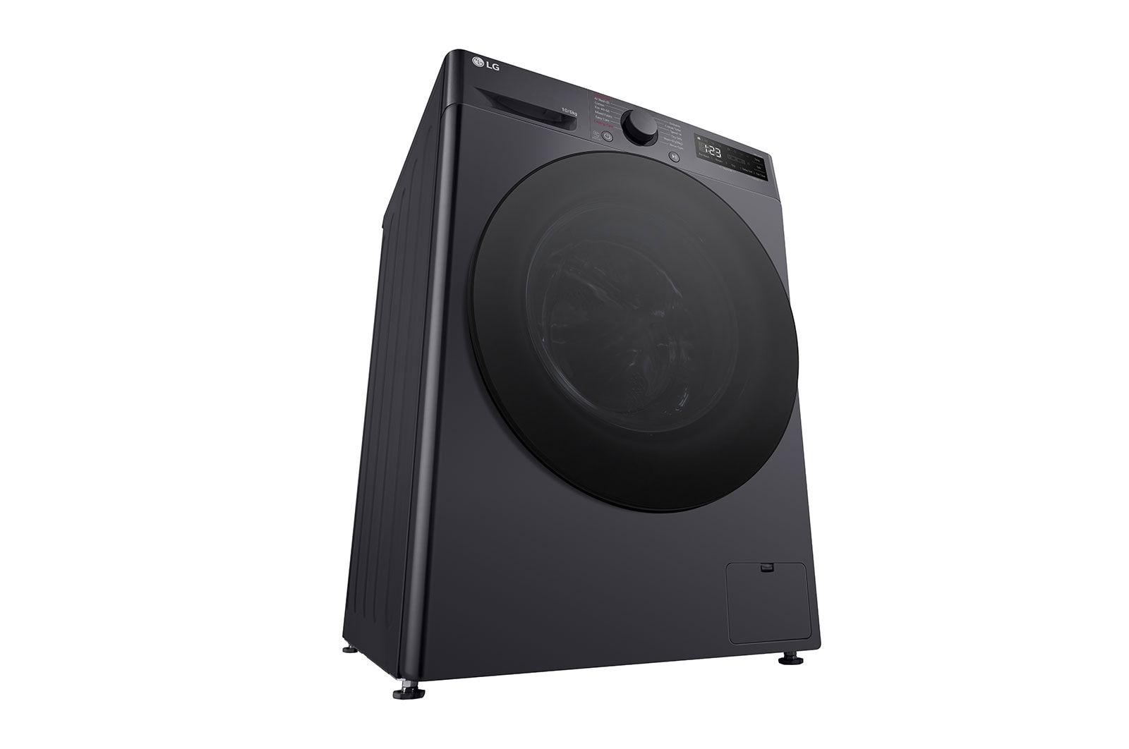 LG 10 kg / 6 kg Kombinerad tvätt/tork(Middle Black) - Steam, Energiklass A/D, AI DD™, Smart Diagnosis™, F4Y5RRPYJ