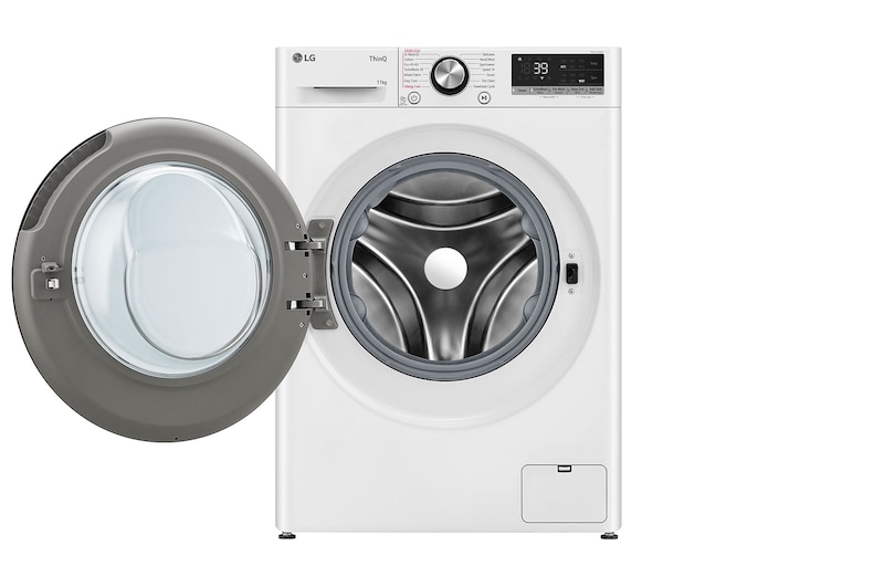 LG 11 kg Tvättmaskin(Vit) - Steam, Energiklass A, TurboWash360™, AI DD™, Smart Diagnosis™ med Wi-Fi, F6Y7EYPYW