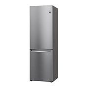LG 1.86M 341L Kombinerad kyl/frys(Shiny Steel) - Energiklass C, Door Cooling™ och Smart Diagnosis™, ELB81PZVCP1