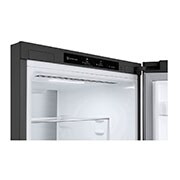 LG 1.86M 341L Kombinerad kyl/frys(Shiny Steel) - Energiklass C, Door Cooling™, ELB81PZVCP