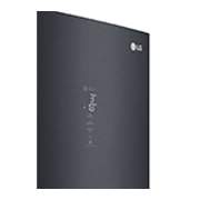 LG 2.03M 384L Kombinerad kyl/frys(Matte Black) - Energiklass C, Door Cooling™ och Smart Diagnosis™ med Wi-Fi, ELB92MCACP