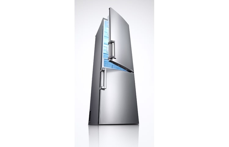 LG Avfrostningsfri och kyl/frys , 201 cm (nettovolym 343 liter), GBB530NSCFE