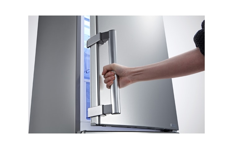 LG Avfrostningsfri och kyl/frys , 201 cm (nettovolym 343 liter), GBB530NSCFE