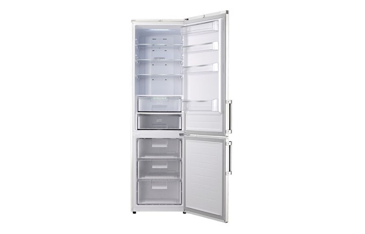 LG Avfrostningsfri och kyl/frys , 201 cm (nettovolym 343 liter), GBB530SWCFE
