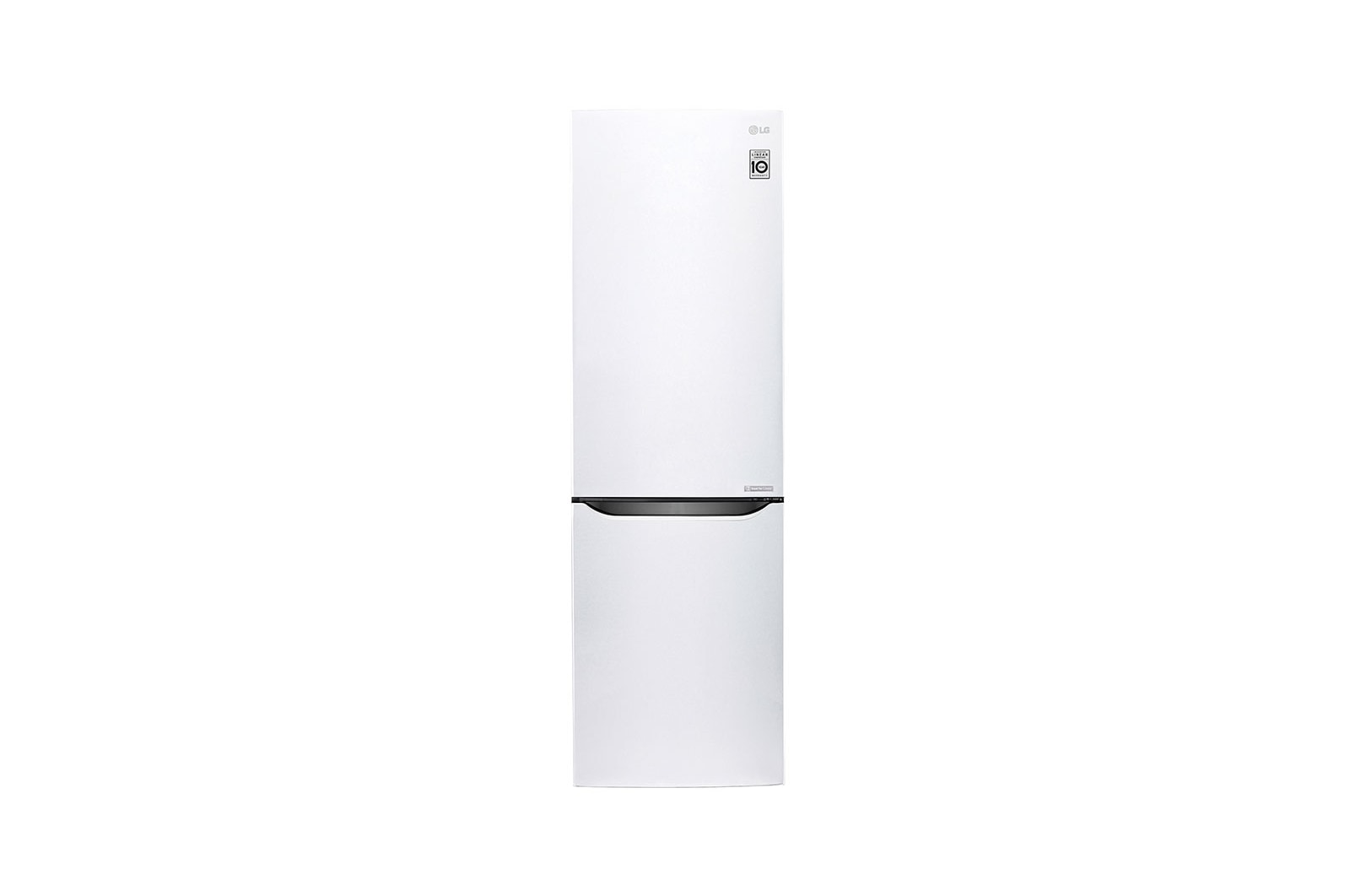 Vy framifrån av Ny  kombinerad Kyl/Frys med Total No Frost, 190cm (nettovolym 318 liter)  GBB59SWEFS