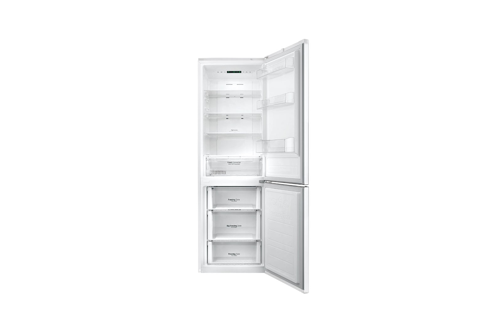 LG Ny  kombinerad Kyl/Frys med Total No Frost, 190cm (nettovolym 318 liter) , GBB59SWEFS