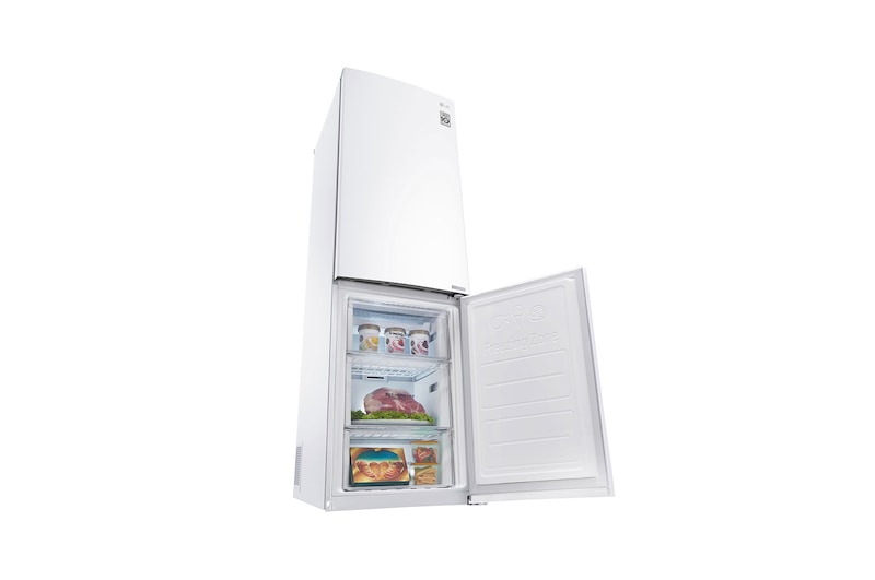 LG Ny  kombinerad Kyl/Frys med Total No Frost, 190cm (nettovolym 318 liter) , GBB59SWEFS