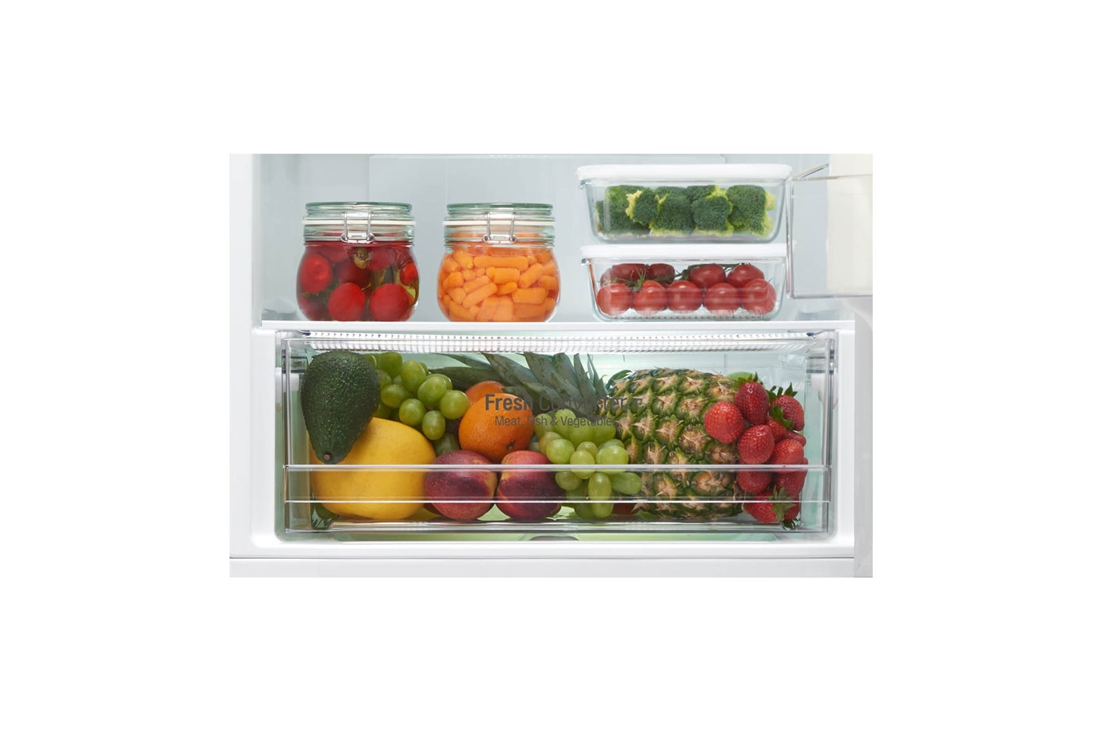 LG Ny  kombinerad Kyl/Frys med Total No Frost, 190cm (nettovolym 318 liter) , GBB59SWEFS
