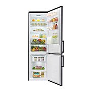 LG Ny  kombinerad Kyl/Frys med Total No Frost, 201cm (nettovolym 343 liter) , GBB60MCSFB