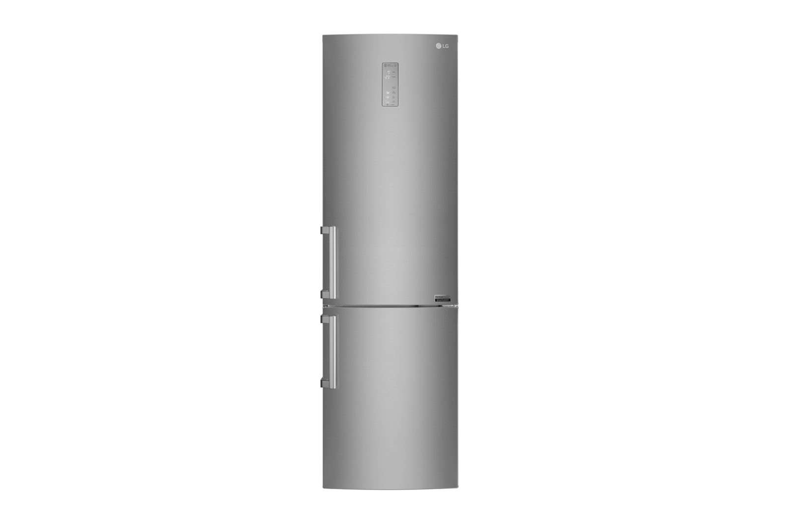 Vy framifrån av A&#43;&#43;&#43; klassad kombinerad Centum Kyl/Frys med Total No Frost, 201cm (nettovolym 343 liter) GBB60NSYQE
