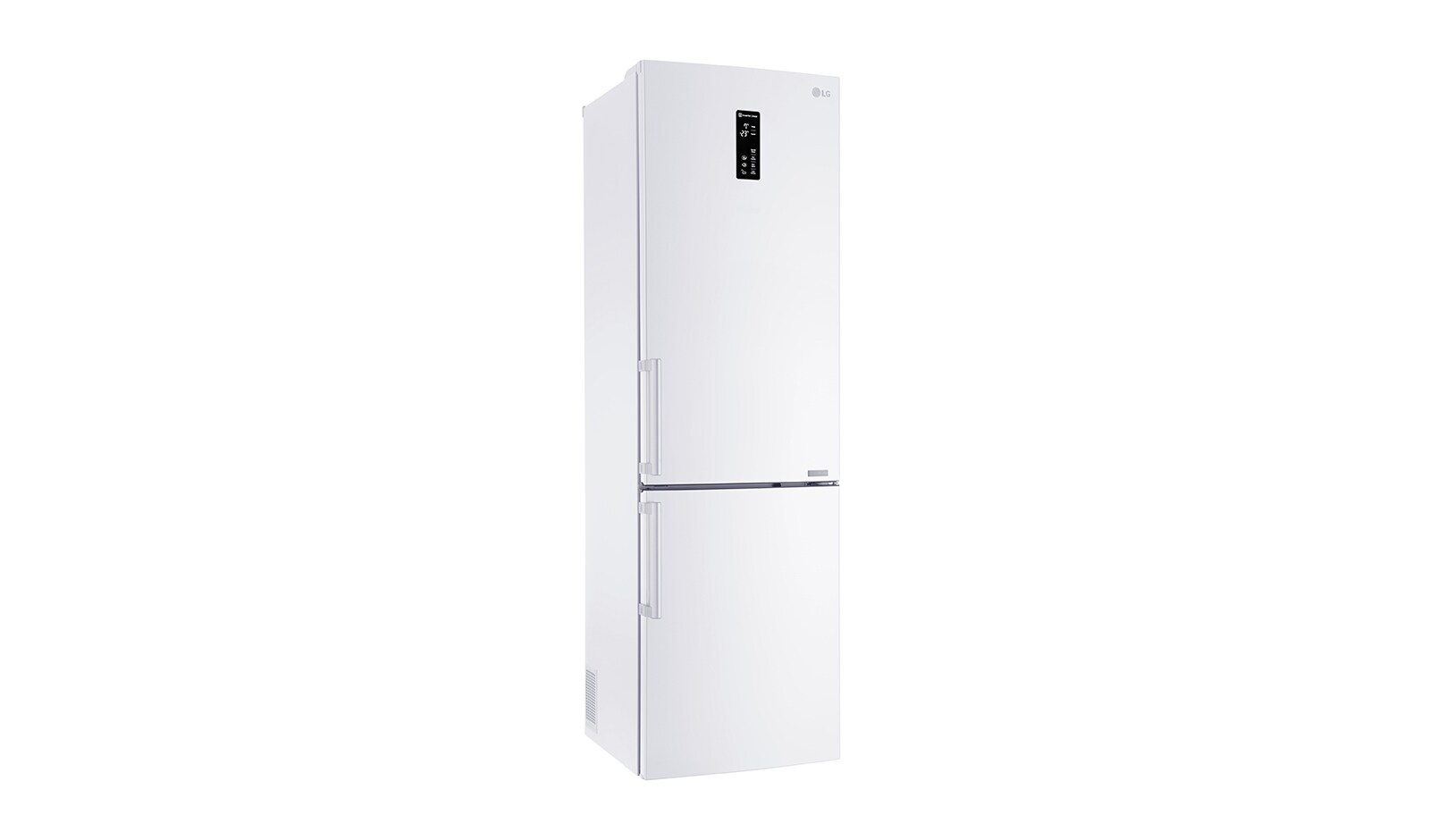 LG Ny  kombinerad Kyl/Frys med Total No Frost, 201cm (nettovolym 343 liter), GBB60SWFFB