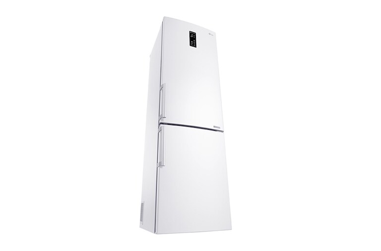LG Ny  kombinerad Kyl/Frys med Total No Frost, 201cm (nettovolym 343 liter), GBB60SWFFB