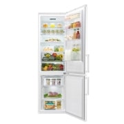 LG Ny  kombinerad Kyl/Frys med Total No Frost, 201cm (nettovolym 343 liter) , GBB60SWSFB
