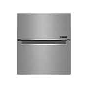 LG 1.86M 341L Kombinerad kyl/frys(Shiny Steel) - Energiklass D, Door Cooling™ och Smart Diagnosis™ med Wi-Fi, GBB61PZFFN