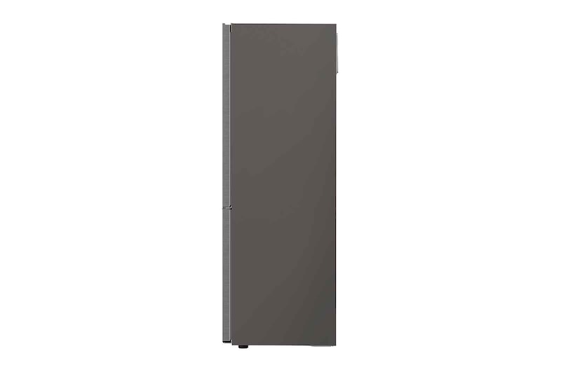 LG 1.86M 341L Kombinerad kyl/frys(Shiny Steel) - Energiklass D, Door Cooling™ och Smart Diagnosis™ med Wi-Fi, GBB61PZFFN