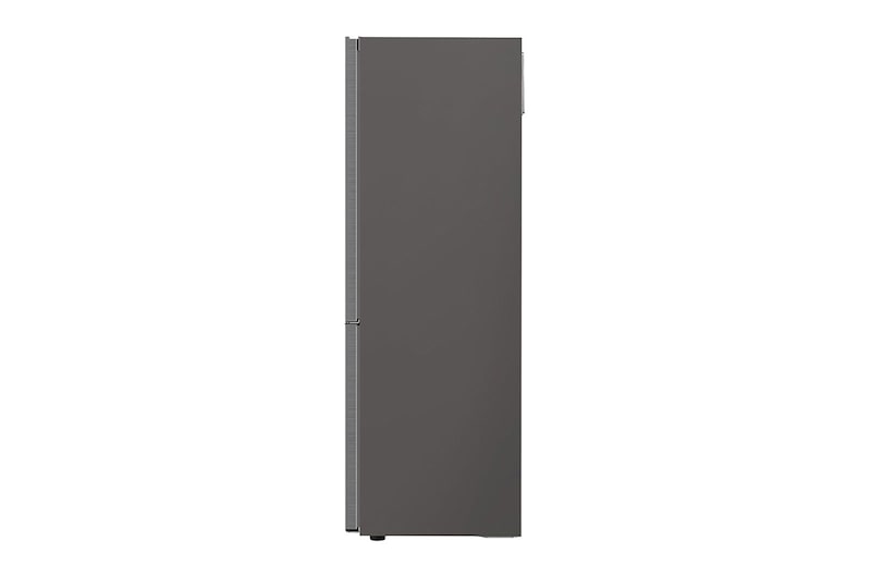 LG 1.86M 341L Kombinerad kyl/frys(Shiny Steel) - Energiklass E, Door Cooling™, GBB61PZJMN