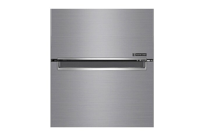 LG 1.86M 341L Kombinerad kyl/frys (Shiny Steel) | Energiklass E, Door Cooling™, GBB61PZJMN