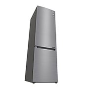 LG 1.86M 341L Kombinerad kyl/frys(Shiny Steel) - Energiklass E, Door Cooling™, GBB61PZJMN
