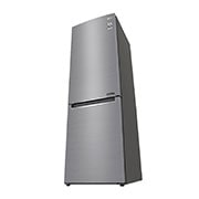 LG 1.86M 341L Kombinerad kyl/frys(Shiny Steel) - Energiklass E, Door Cooling™, GBB61PZJMN