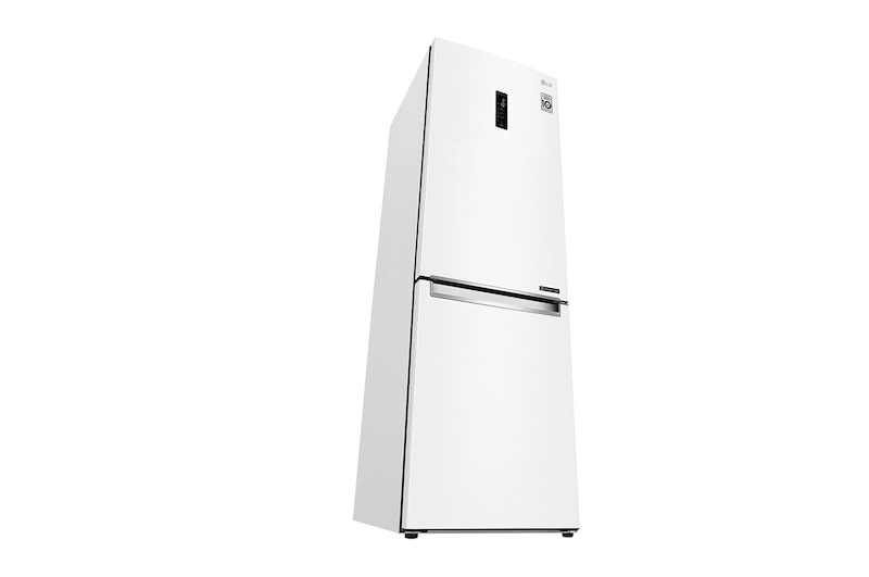 LG 1.86M 341L Kombinerad kyl/frys(Vit) - Energiklass E, Door Cooling™ och Smart Diagnosis™ med Wi-Fi, GBB61SWHZN