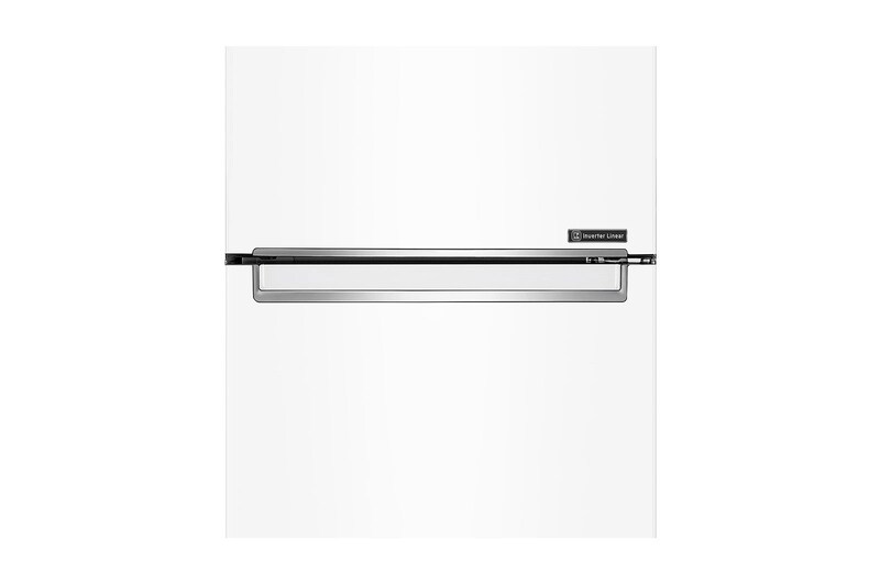 LG 1.86M 341L Kombinerad kyl/frys(Vit) - Energiklass E, Door Cooling™ och Smart Diagnosis™ med Wi-Fi, GBB61SWHZN