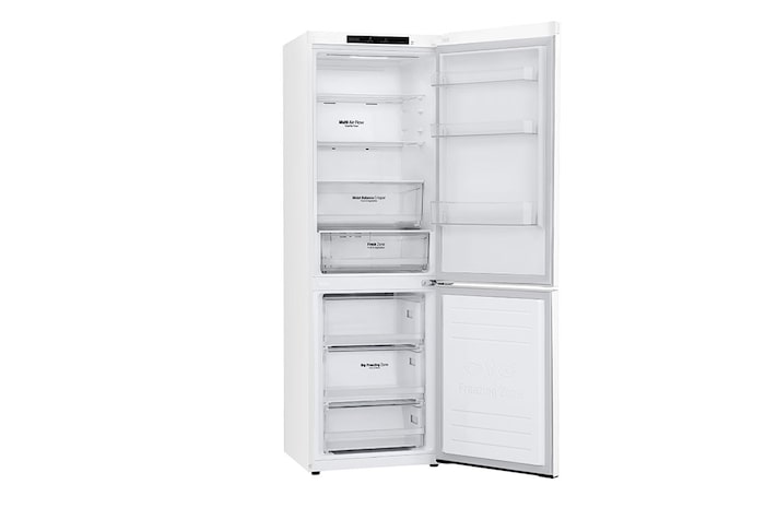 LG 1.86M 341L Kombinerad kyl/frys(Vit) - Energiklass E, Door Cooling™, GBB61SWJMN