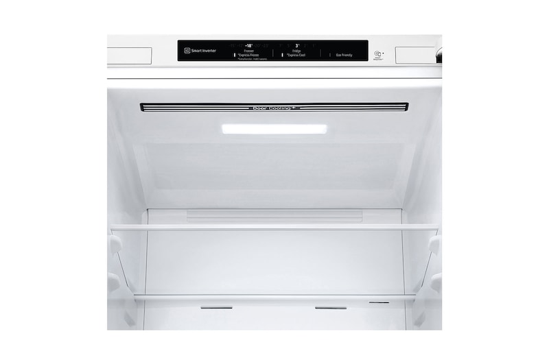 LG 1.86M 341L Kombinerad kyl/frys(Vit) - Energiklass E, Door Cooling™, GBB61SWJMN